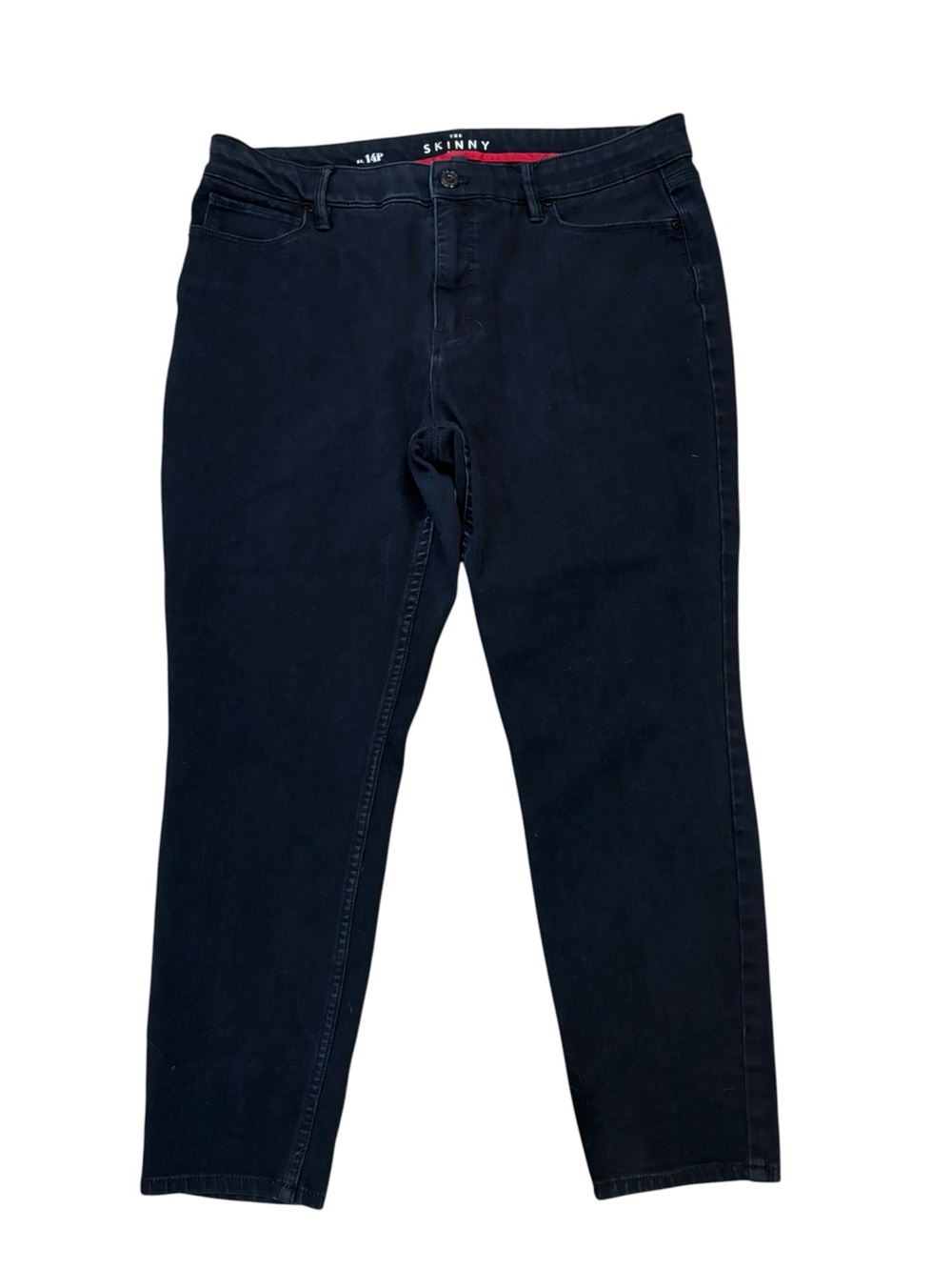 White House Black Market The Skinny Black Jeans. Size 14P